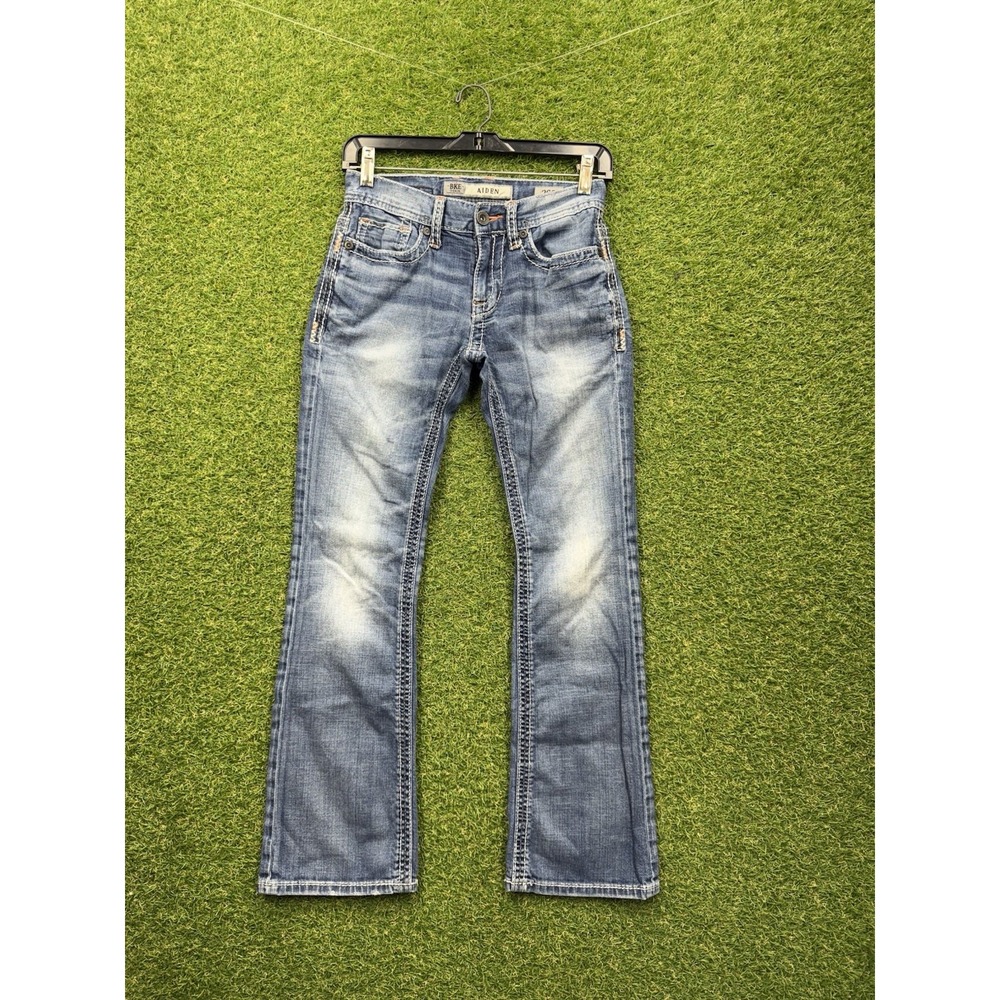 Buckle BKE Jeans Mens 26S Aiden Straight Leg Mid Rise Affliction Medium Wash Y2K